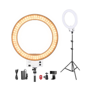 Anillo aro de Luz LED regulable para ecasting y selftape