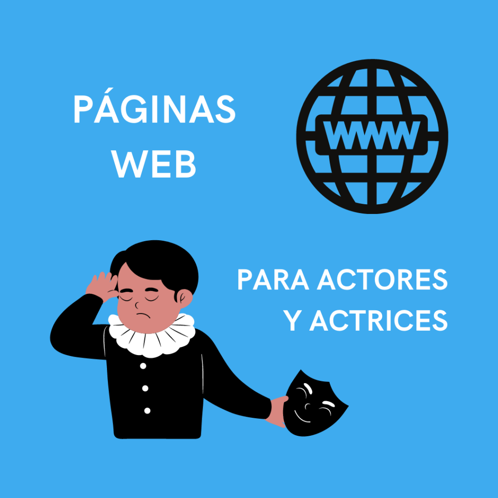 Redes sociales para actores actrices – Blau Coaching - páginas web actor